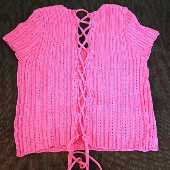 Square Neck Sweater - Picture 2 of 2